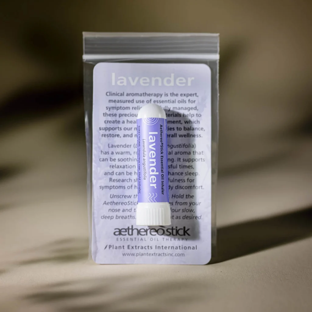 lavender AethereoStick in packaging