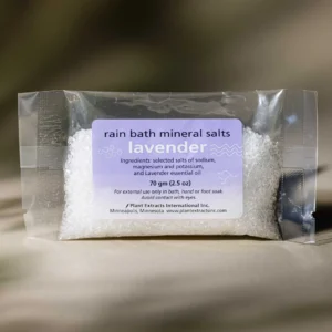 Single Lavender bath salt bag