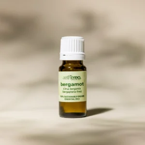 bergamot essential oil bottle