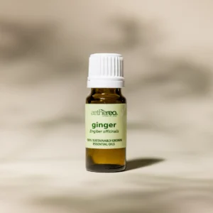 ginger essential oil bottle