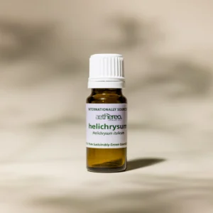 helichrysum essential oil bottle