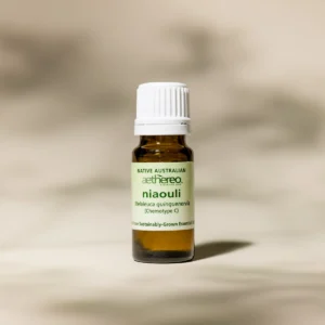 niaouli essential oil bottle